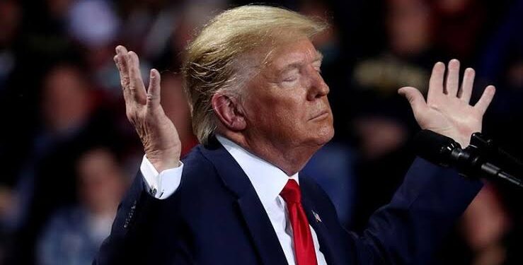TRUMP: COVID-19 NOT HELPING THE ELECTION BID