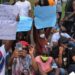ENDSARS: police disperse protesters in front of National Assembly