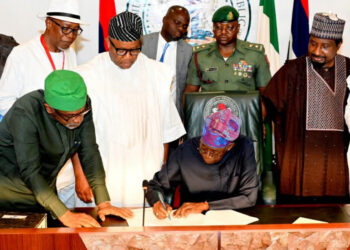 Tinubu Signs New National Minimum Wage Bill Into Law - Image 1