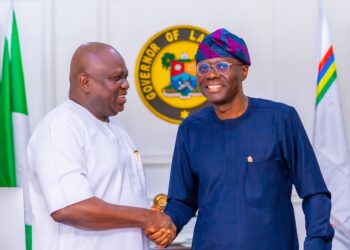 Lagos State: Former Governor, Ambode Visits Sanwo-olu - Image 1