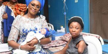 After 8yrs of marriage, couple born baby of the year …First Lady welcomes baby