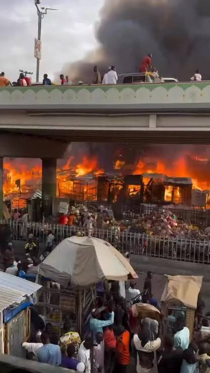 Fire At Singa Market, Kano: Southern Governors Commiserate With Govt, Victims - Image 1 Fire At Singa Market, Kano: Southern Governors Commiserate With Govt, Victims - Image 1