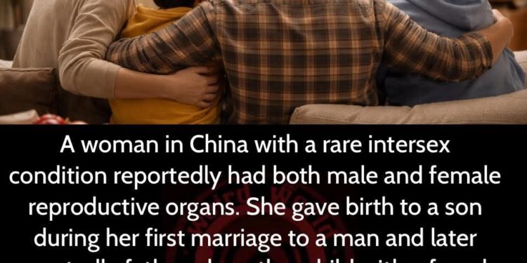 Trending In China! Factory worker with both sexual systems ★has kids with man and woman