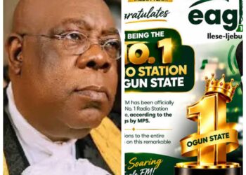 Eagle 102.5 FM emerges Ogun’s Most-Listened-To Radio Station, records over 1.5 million daily listeners — MPS
